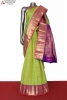 Traditional Contrast Wedding Kanjeevaram Silk Saree